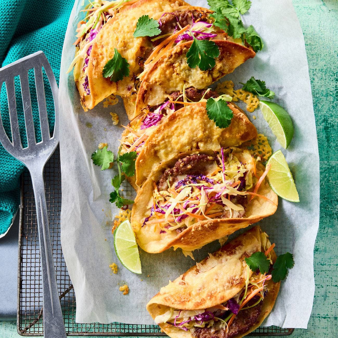 Smashed tacos